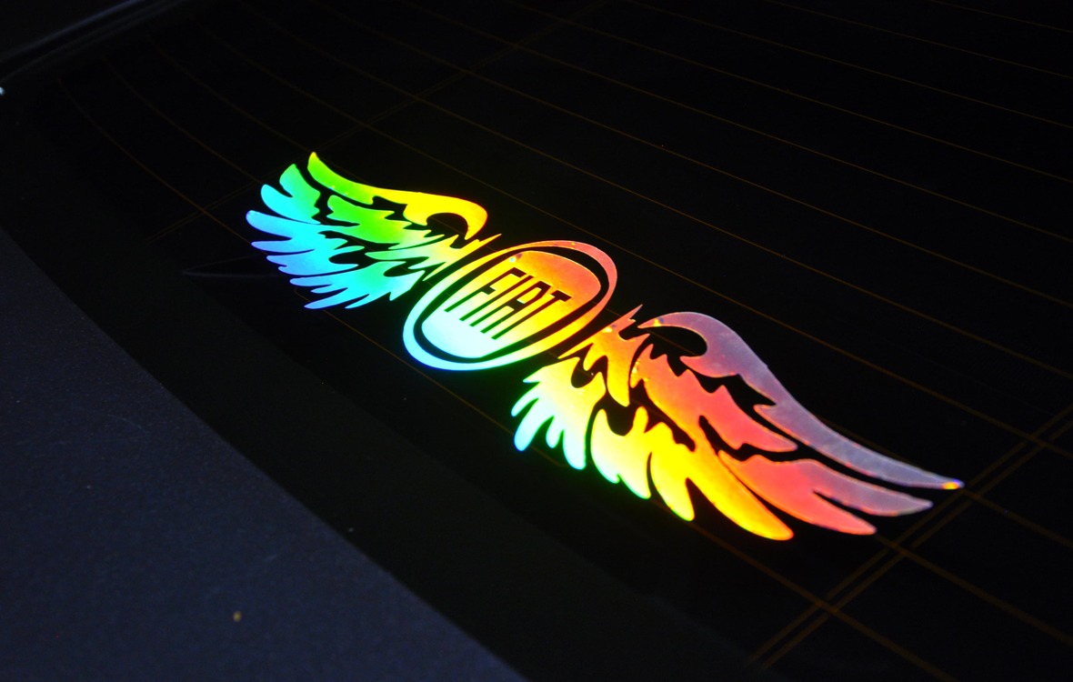 FİAT HOLOGRAM KANAT LOGO