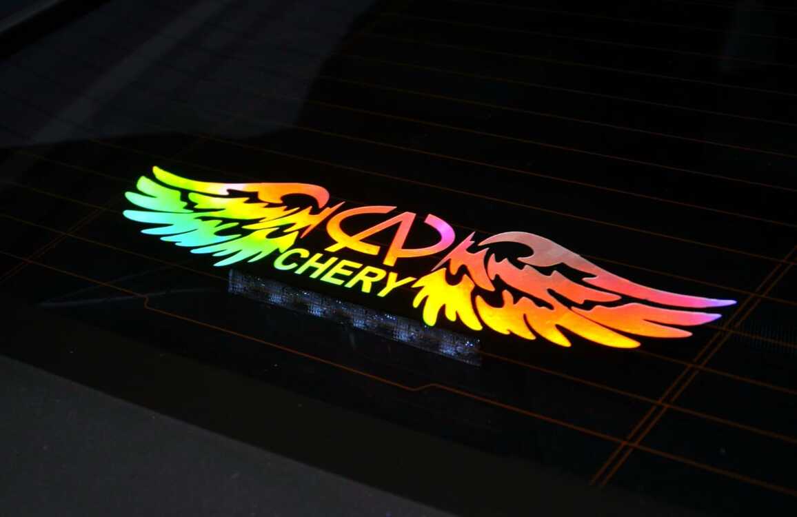 CHERY HOLOGRAM KANAT LOGO