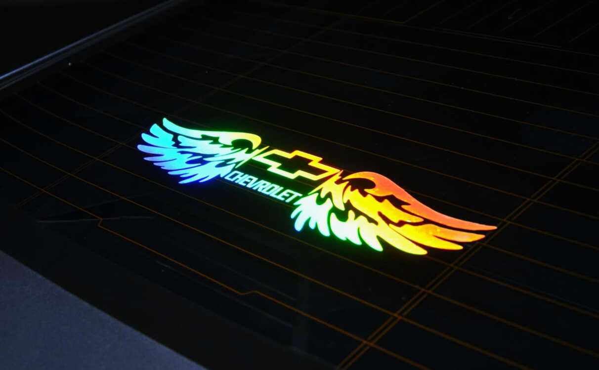 CHERVOLET HOLOGRAM KANAT LOGO