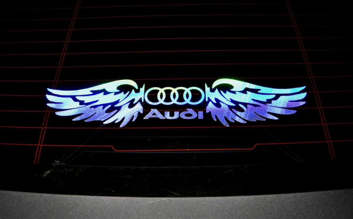 AUDİ HOLOGRAM KANAT LOGO