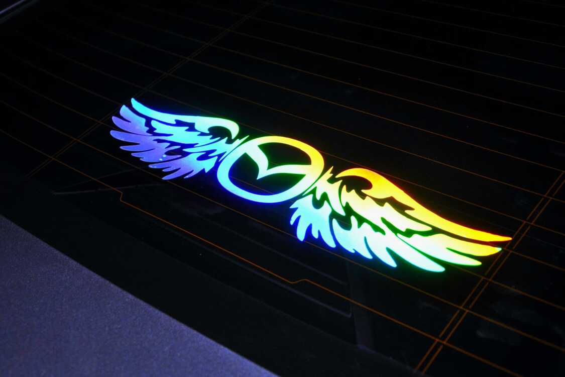 MAZDA HOLOGRAM KANAT LOGO