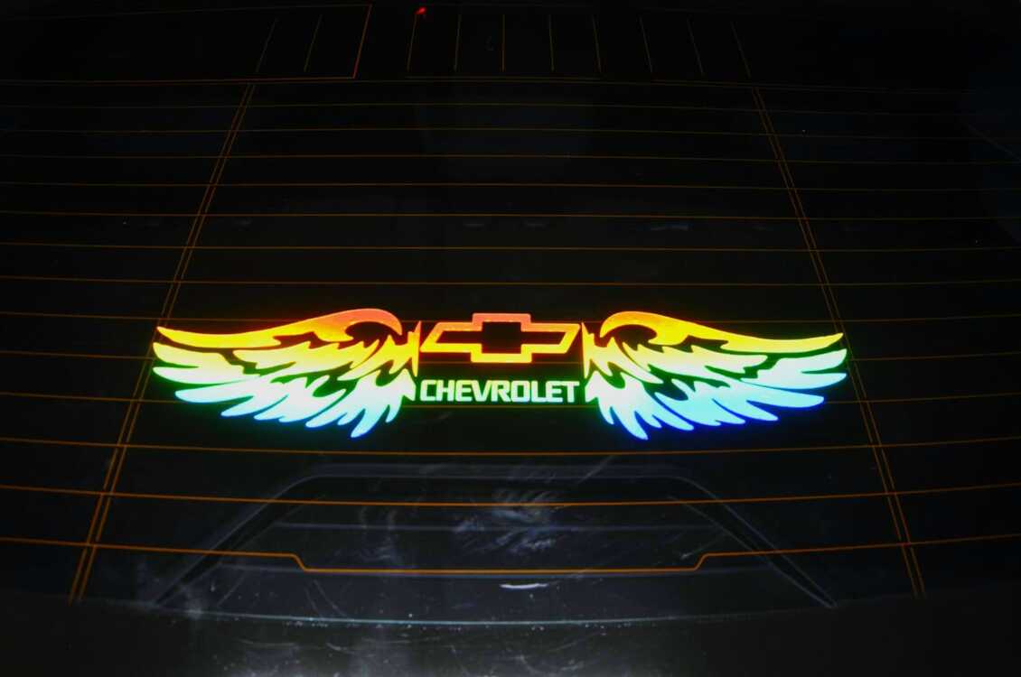 CHERVOLET HOLOGRAM KANAT LOGO