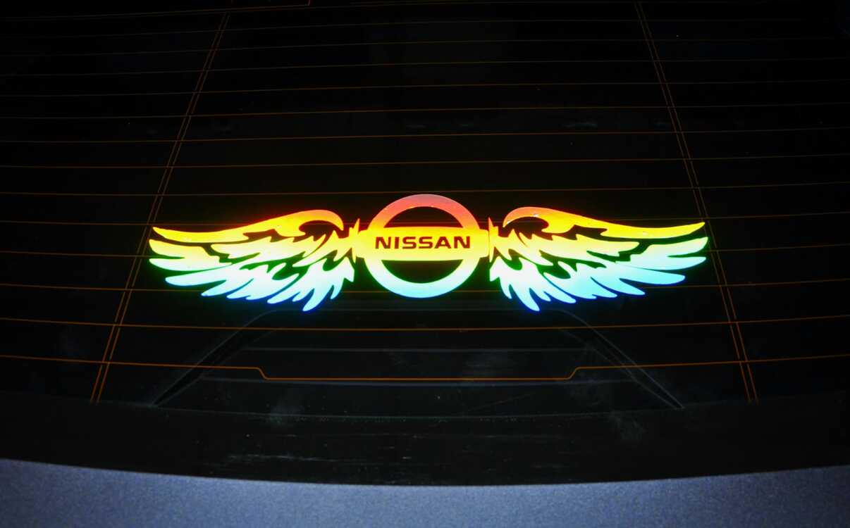 NİSSAN HOLOGRAM KANAT LOGO