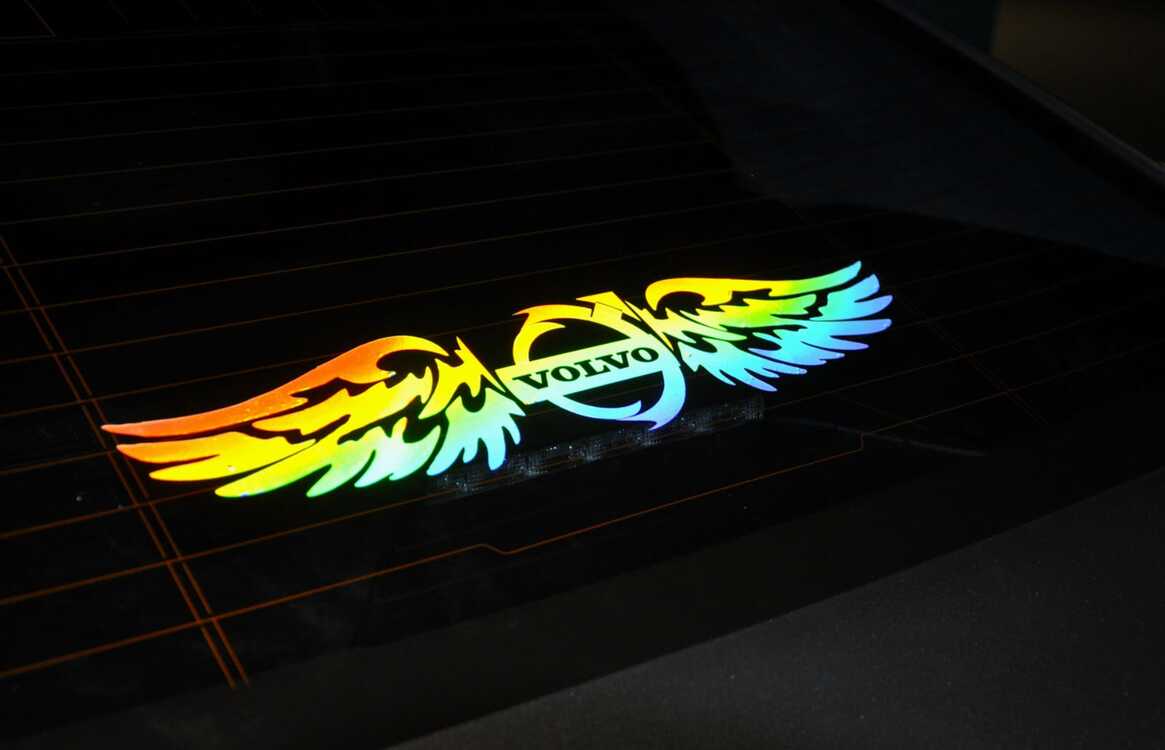 VOLVO HOLOGRAM KANAT LOGO