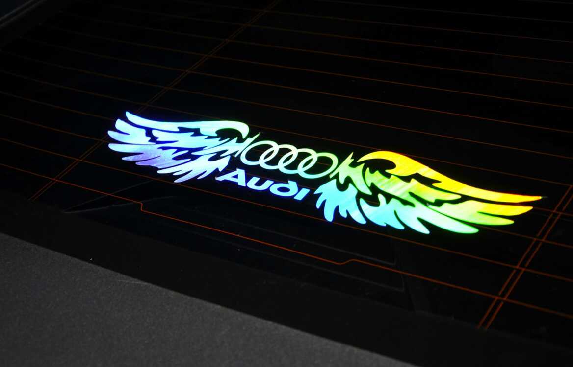 AUDİ HOLOGRAM KANAT LOGO