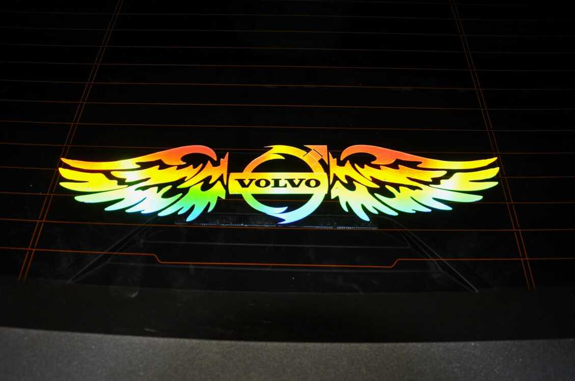 VOLVO HOLOGRAM KANAT LOGO