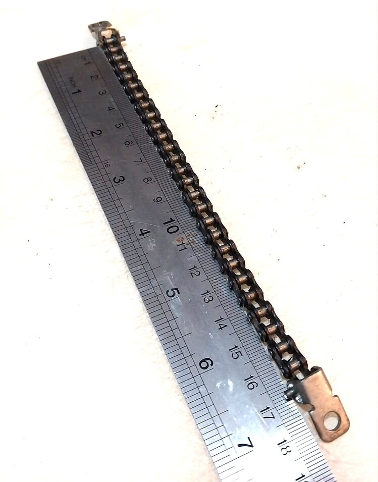 PEDAL TEKLİ ZİNCİR BOY 16.5 CM