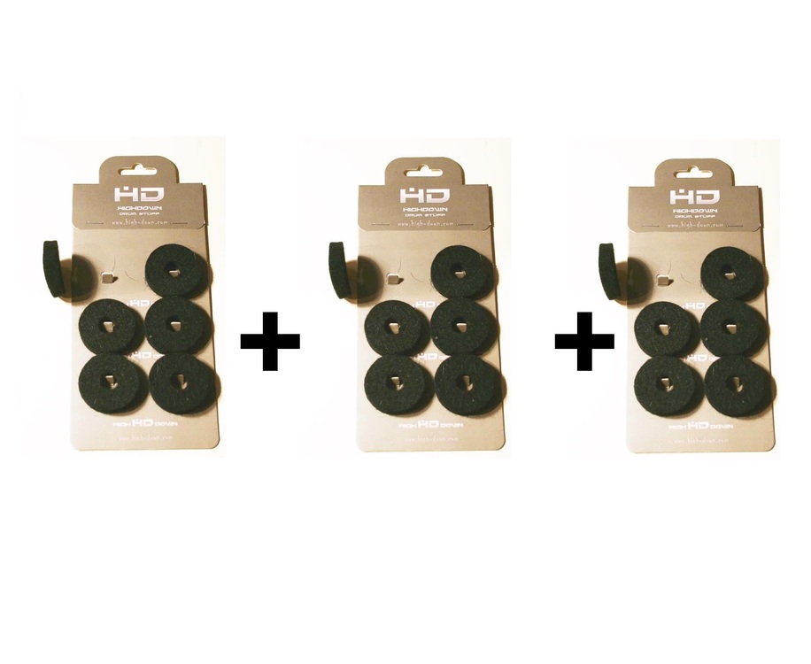 10 X 40 MM 3 LÜ SİYAH RENKLİ DOĞAL ZİL KEÇESİ