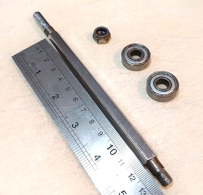 KICK PEDAL ŞAFTI 12.5CM