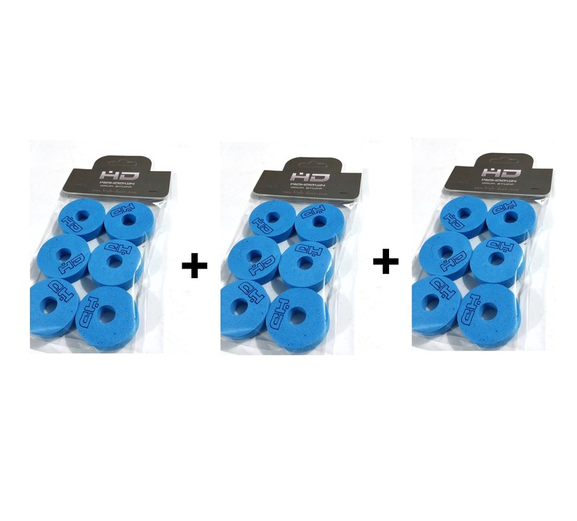10 MM 3 LÜ MAVİ RENKLİ EVA KEÇE SETİ