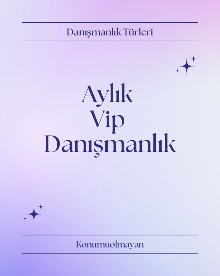 AYLIK ÖNGÖRÜ DANIŞMANLIĞI