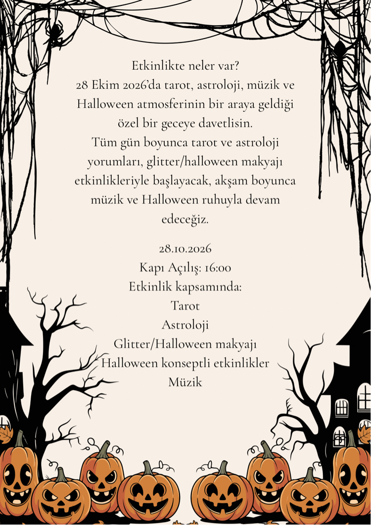ASTRO TAROT ETKİNLİĞİ