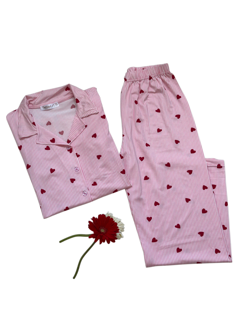 Kalpli Pijama Takım 