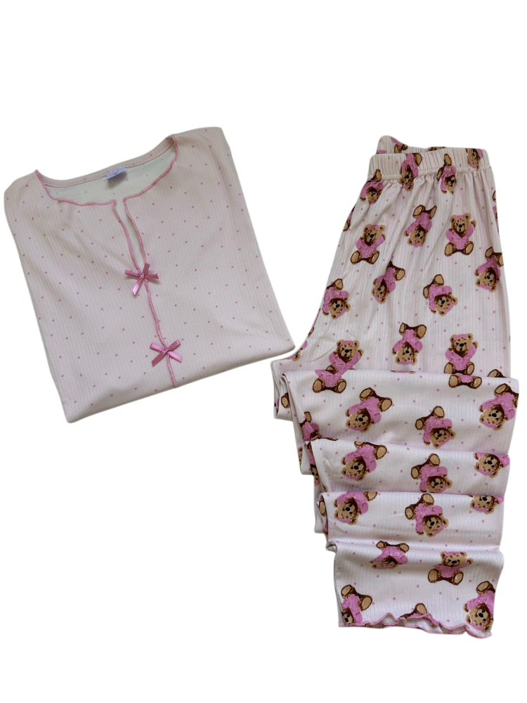 Teddy Love Pijama Takım 