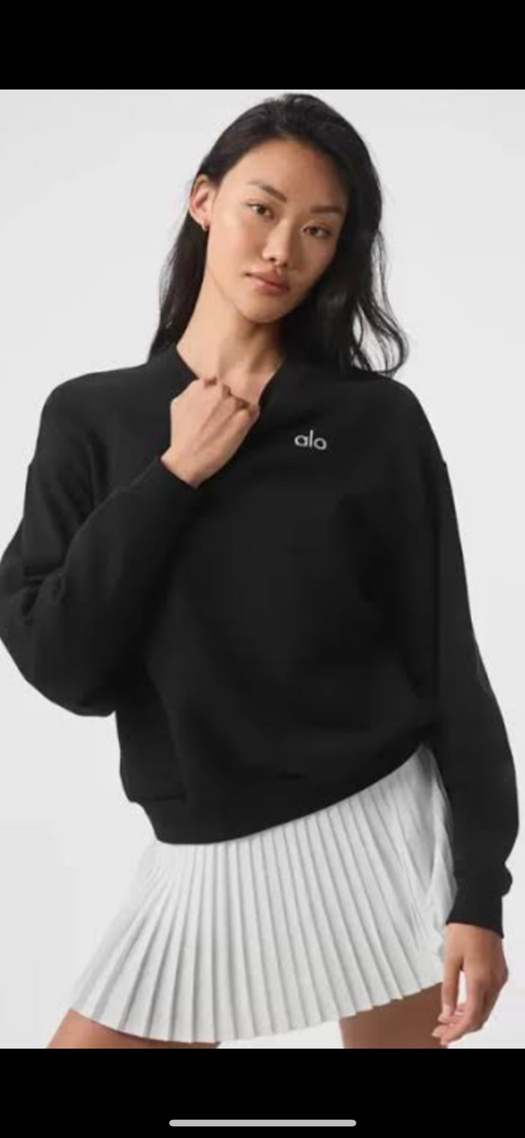 ALYG SIYAH SWEAT