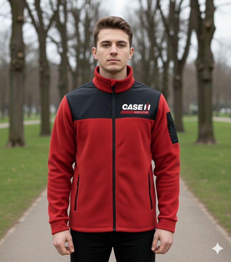 CASE İH Fermuarlı Polar Ceket