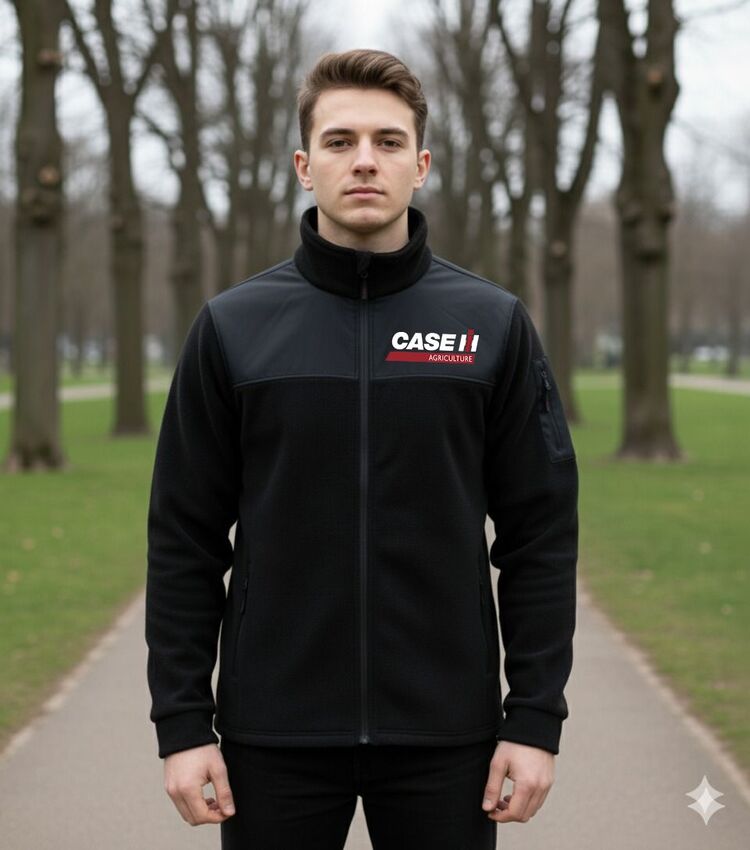 CASE İH Fermuarlı Polar Ceket