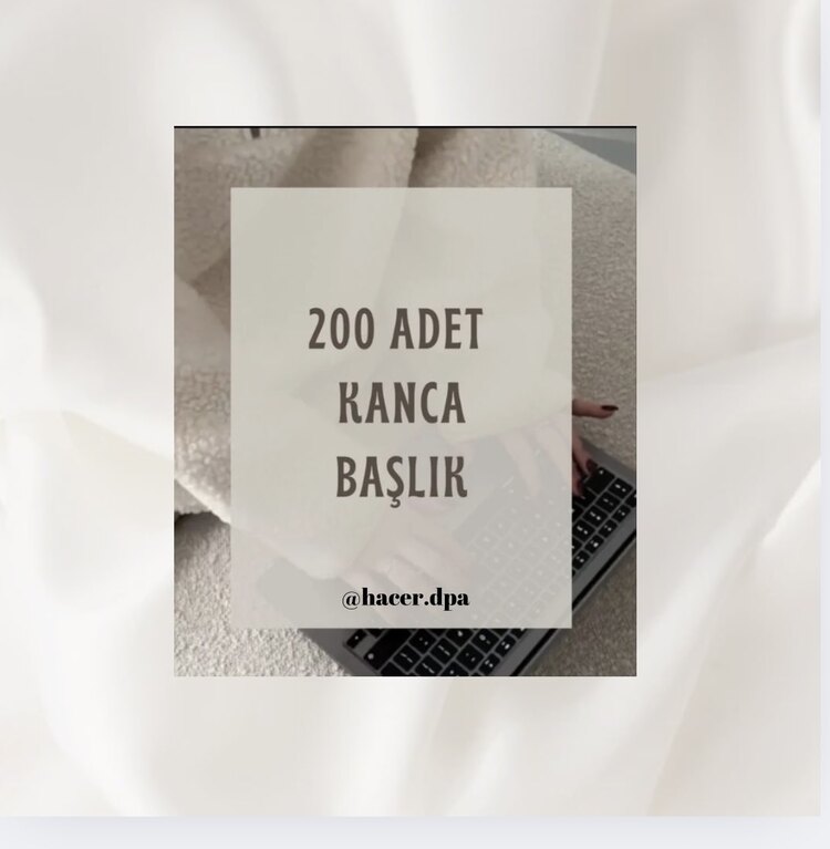 DPA İçin 200 Adet Kanca Başlık