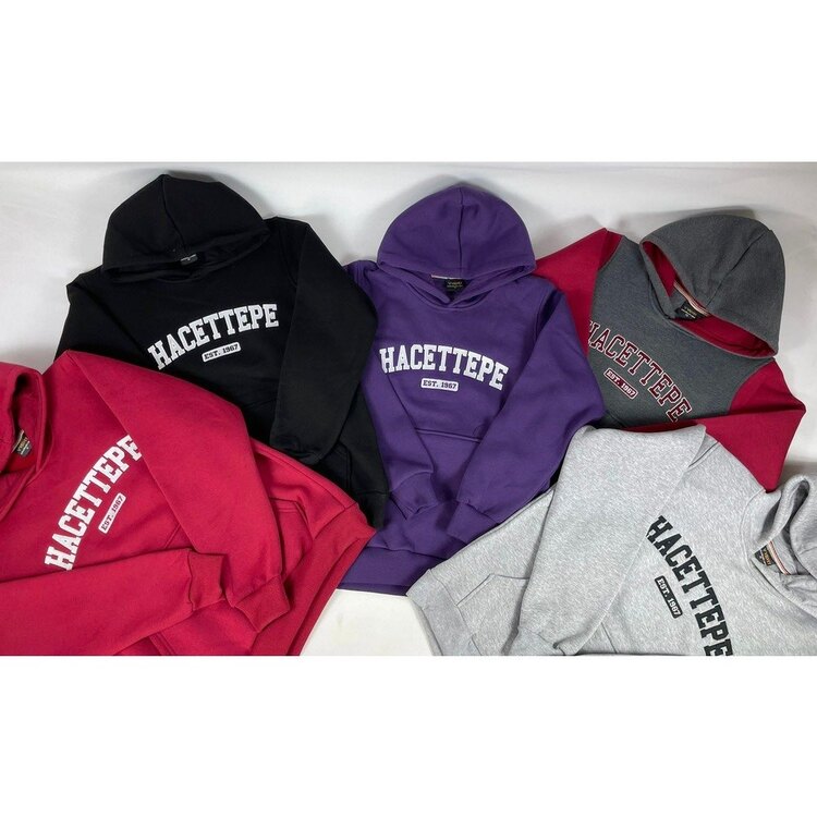 Kapüşonlu Klasik Sweat