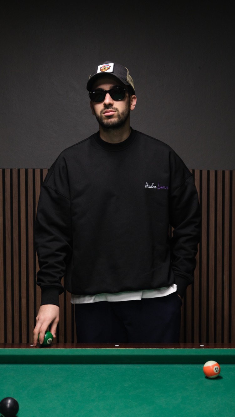 LOOSE FİT NAKIŞLI SWEATSHİRT