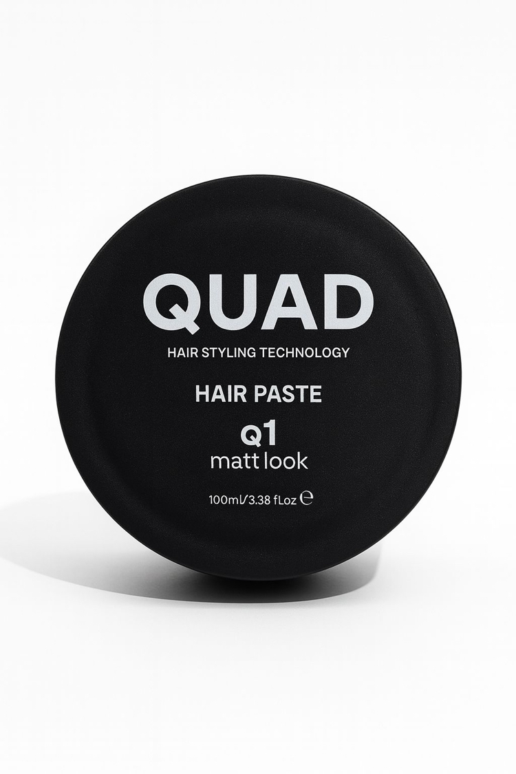 Q1 Look Saç Şekillendirici Matte Hair Paste – QUAD Mucizevi Tarak