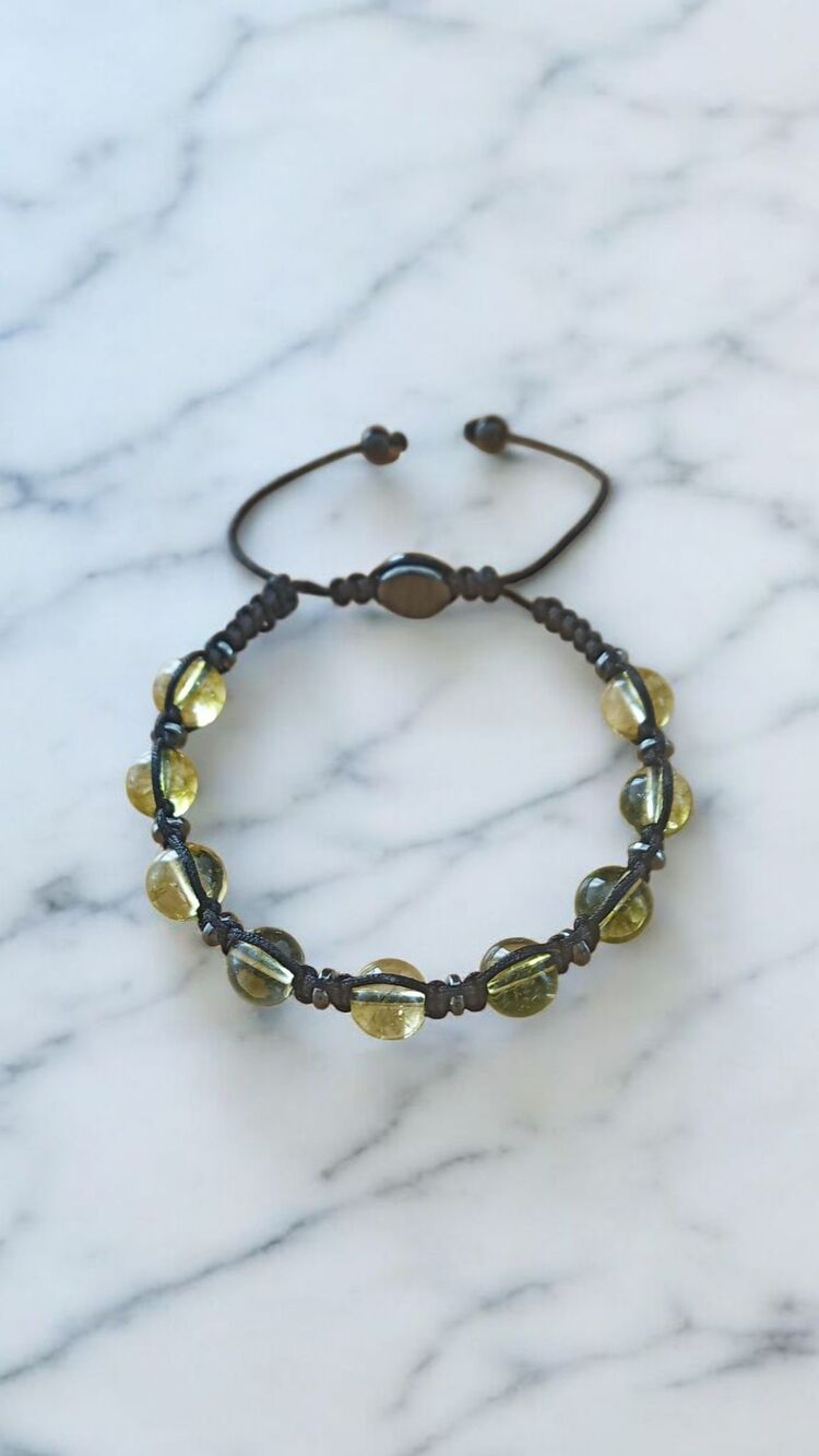 Peridot Taşı Bileklik