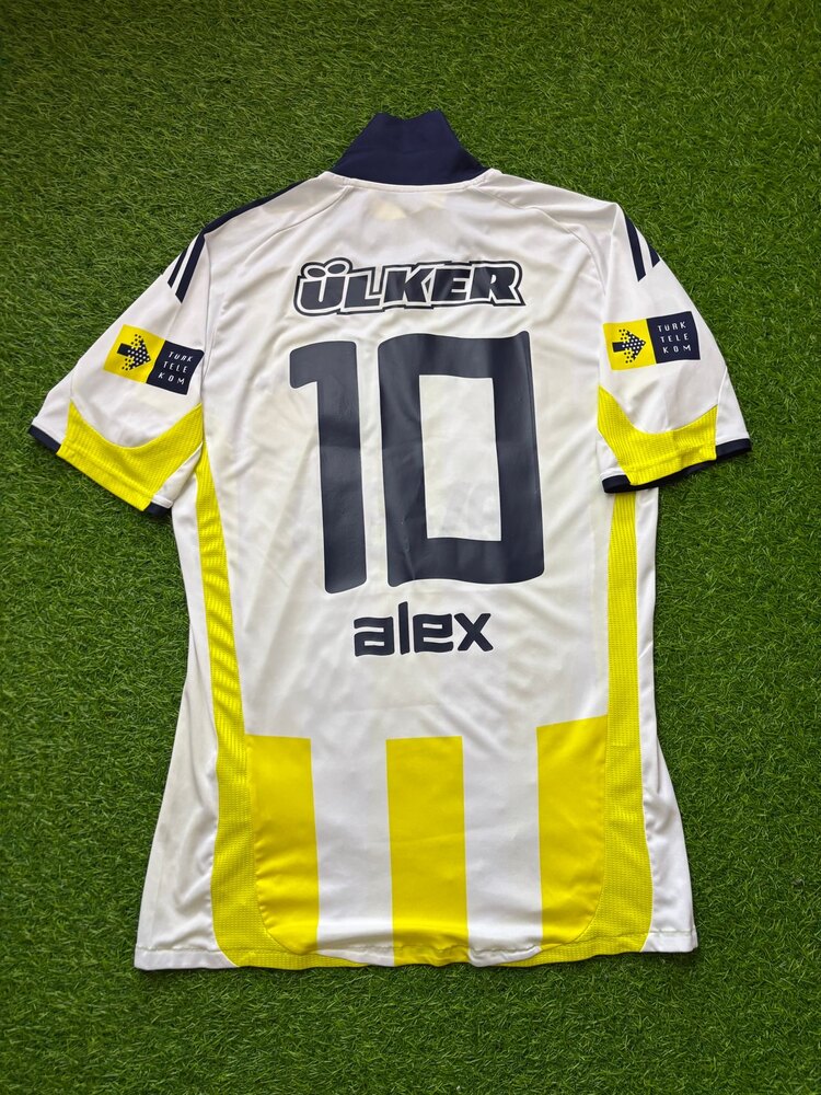 Orijinal 09/10 Sezonu Alex de Souza Islak İmzalı S beden