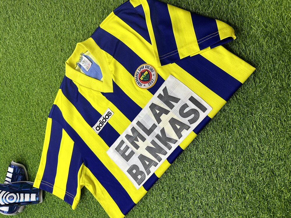 Orijinal 95/96 Sezonu Çubuklu L beden 