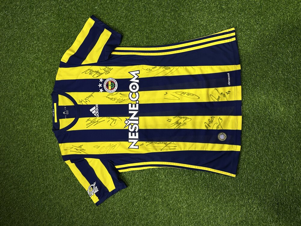 Orijinal 16/17 Sezonu Islak İmzalı Çubuklu M beden