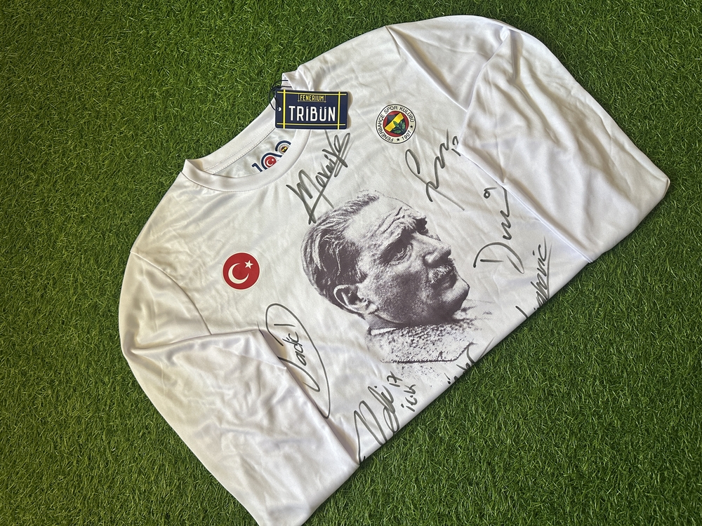Orijinal 100.Yıl Fenerbahçe Islak İmzalı Forma M beden