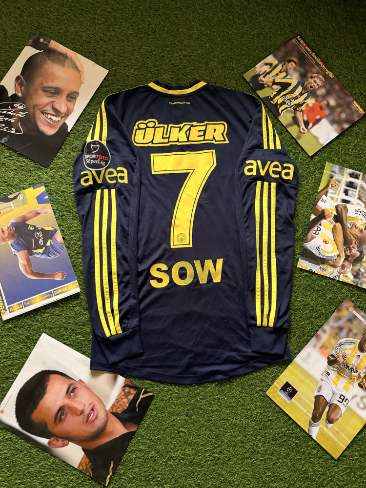 Orijinal 13/14 Sezonu Moussa Sow Uzun Kollu Fenerbahçe Forması S beden