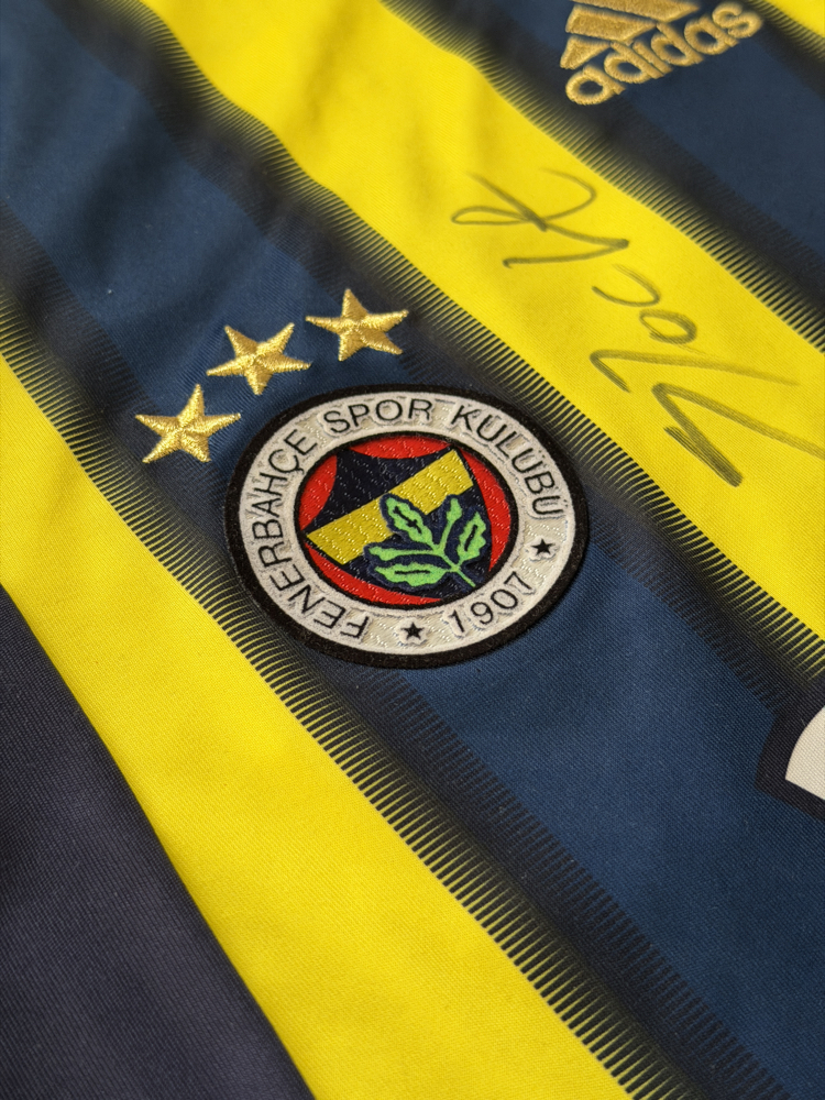 Orijinal 11/12 Sezonu Yoseph Yobo Maçta Giydiği Islak İmzalı Fenerbahçe Forması 