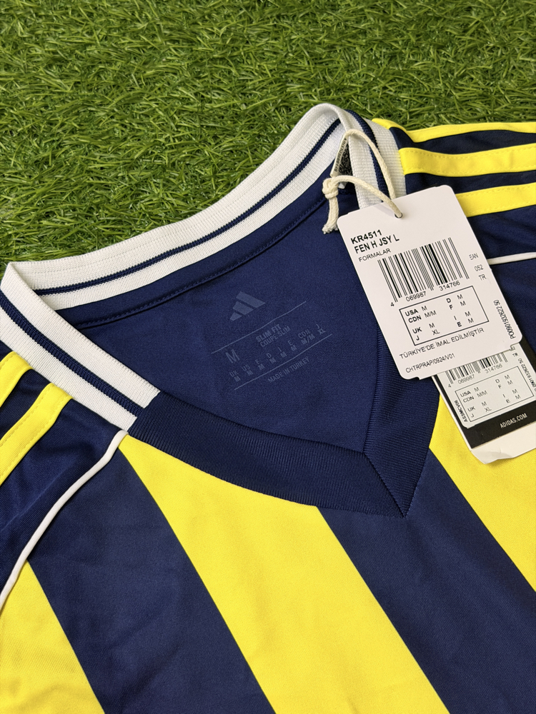 Orijinal 25 26 sezonu etiketli Fenerbahçe Çubuklu forması M beden