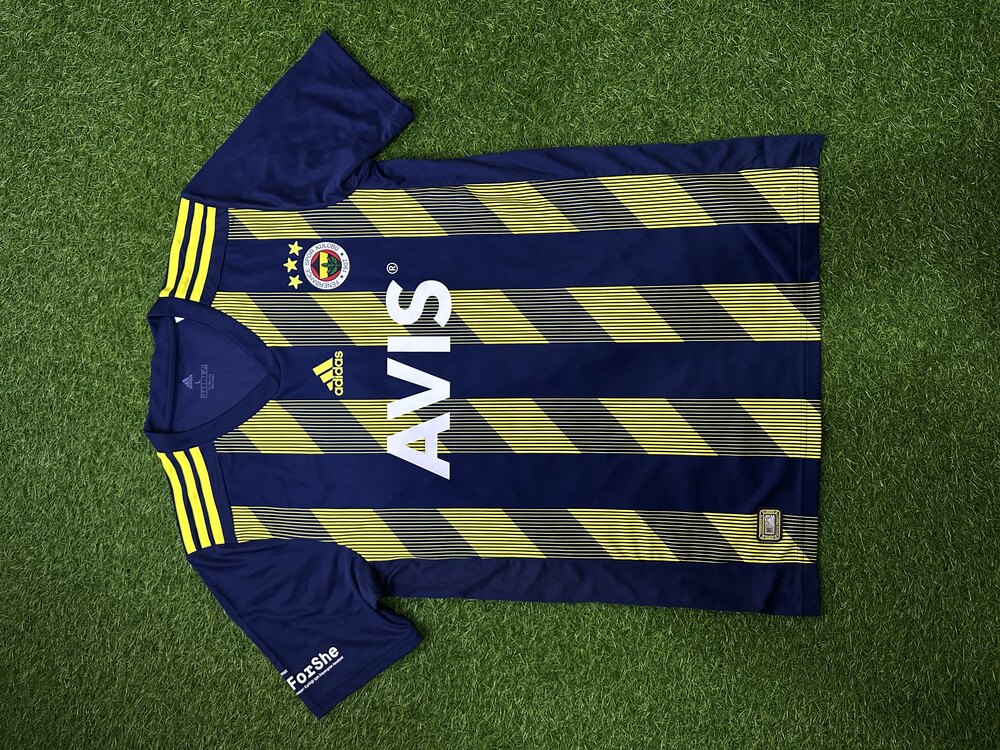 Orijinal 19/20 Sezonu Çubuklu Fenerbahçe Forması L beden