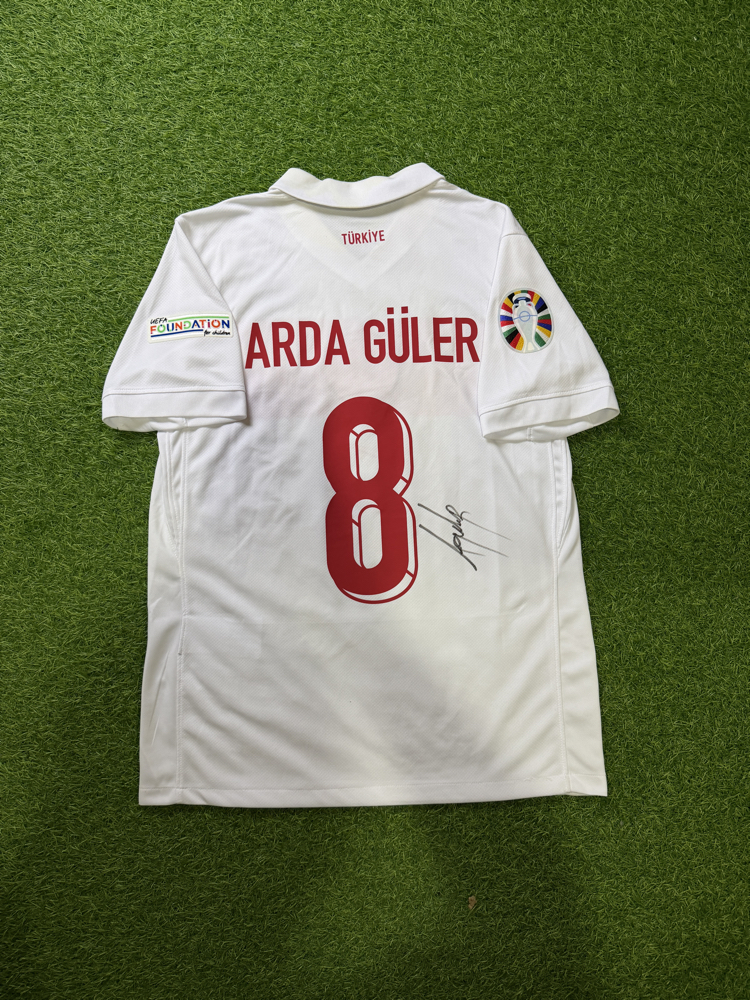 Orijinal Arda Güler Islak İmzalı Milli Takım Forması M beden