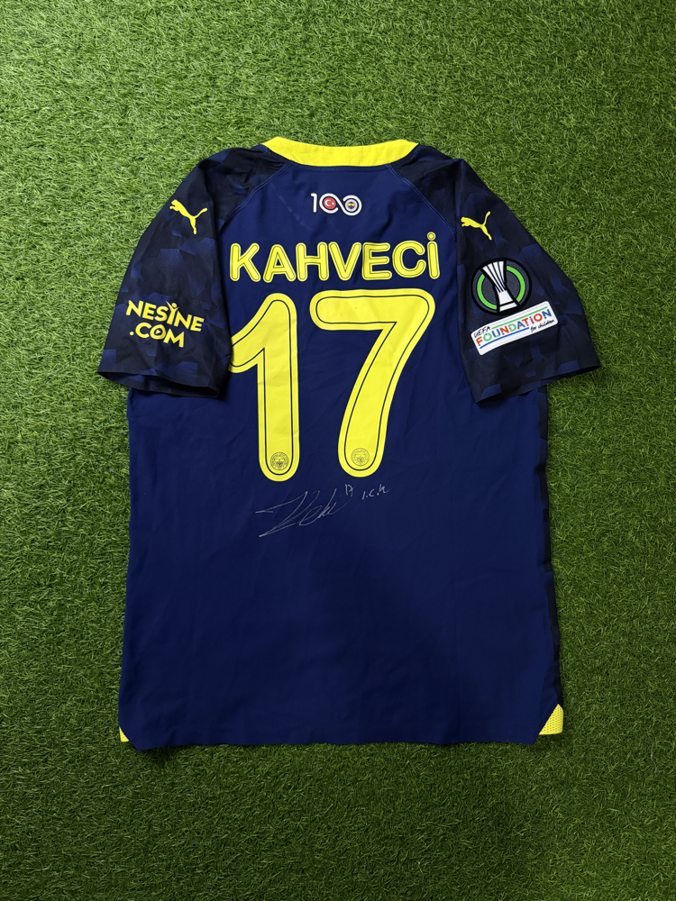 Orijinal 23/24 Sezonu İrfan Can Kahveci Islak İmzalı Maç Versiyon M beden