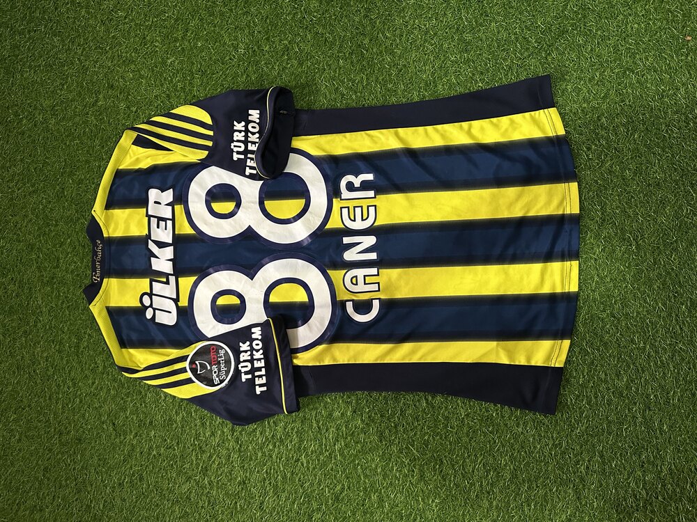 Orijinal 11/12 Sezonu Islak İmzalı Caner Erkin Maç Forması M beden