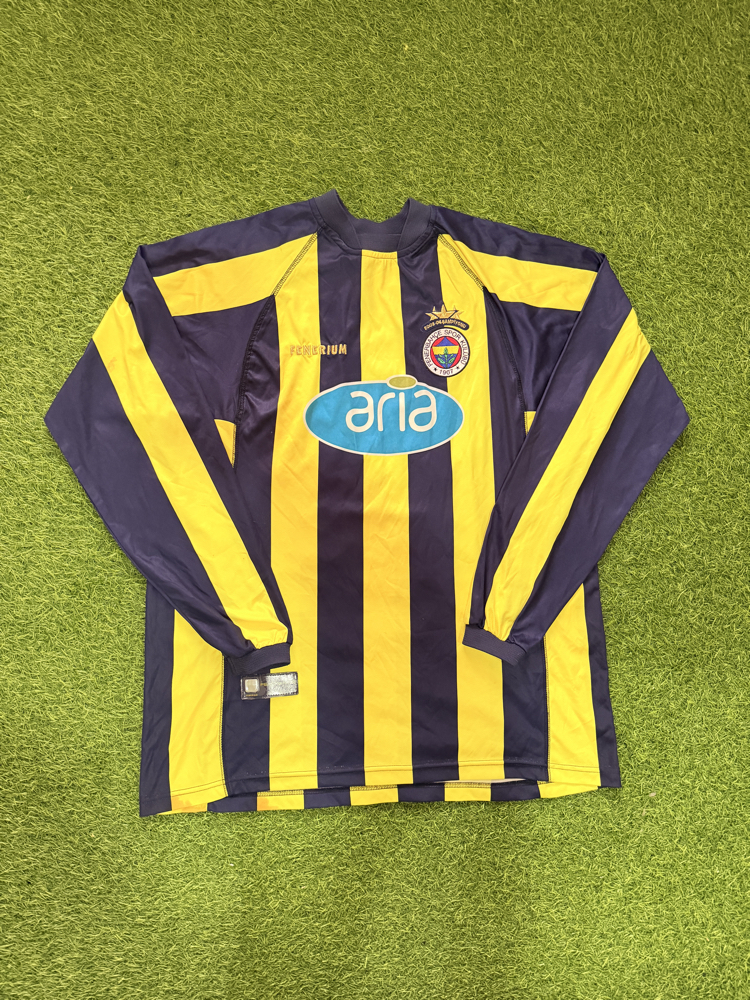 Orijinal 03/04 Sezonu Van Hooijdonk Fenerbahçe Uzun Kollu Forma XL beden