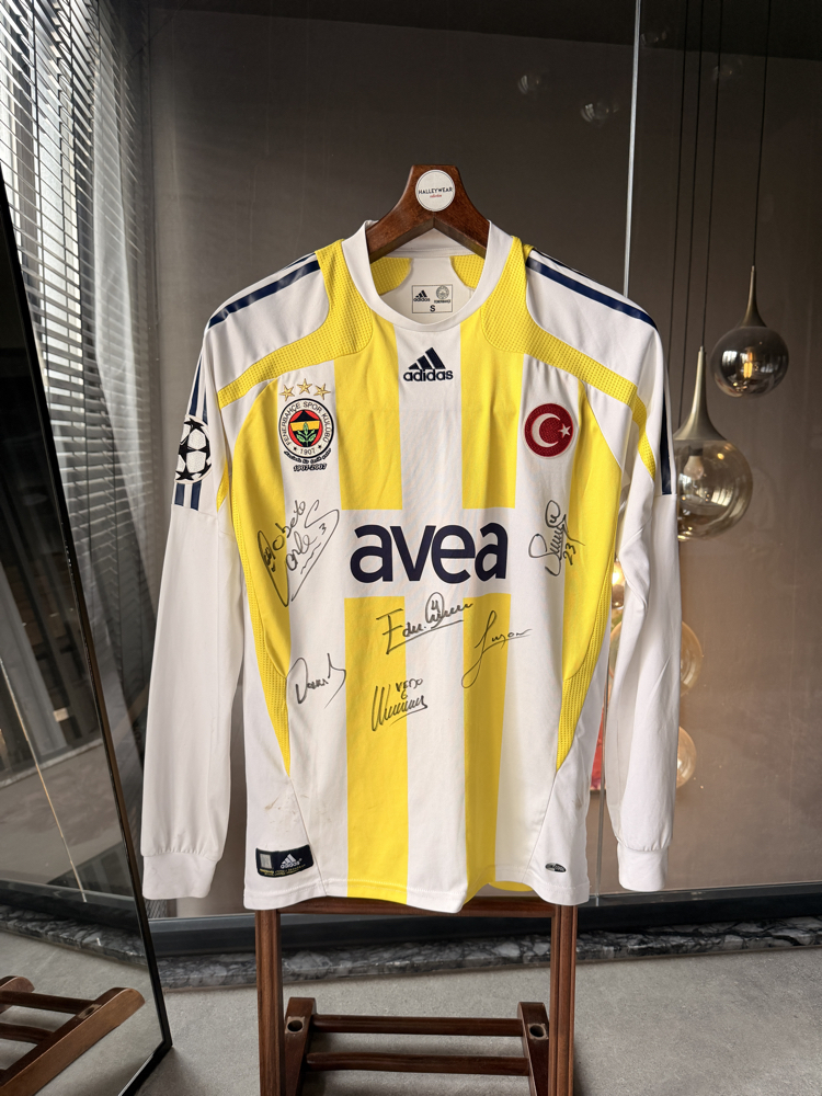 Orijinal 07/08 Sezonu Alex de Souza Şampiyonlar Lig Maçta Giydiği Islak İmzalı Forması 