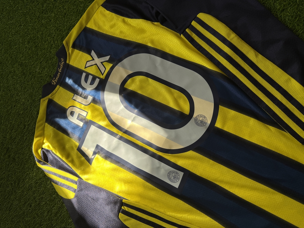 Orijinal 11/12 Sezonu Alex de Souza Uzun Kollu Fenerbahçe Forması S-M beden