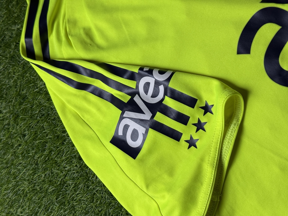 Orijinal 08/09 Sezonu Alex de Souza Neon Fenerbahçe Forması S beden