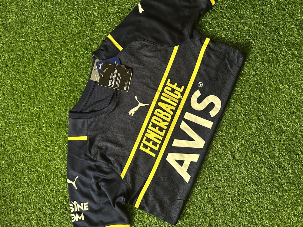 Orijinal 21/22 Sezonu Fenerbahçe Deplasman Etiketli Forma S beden