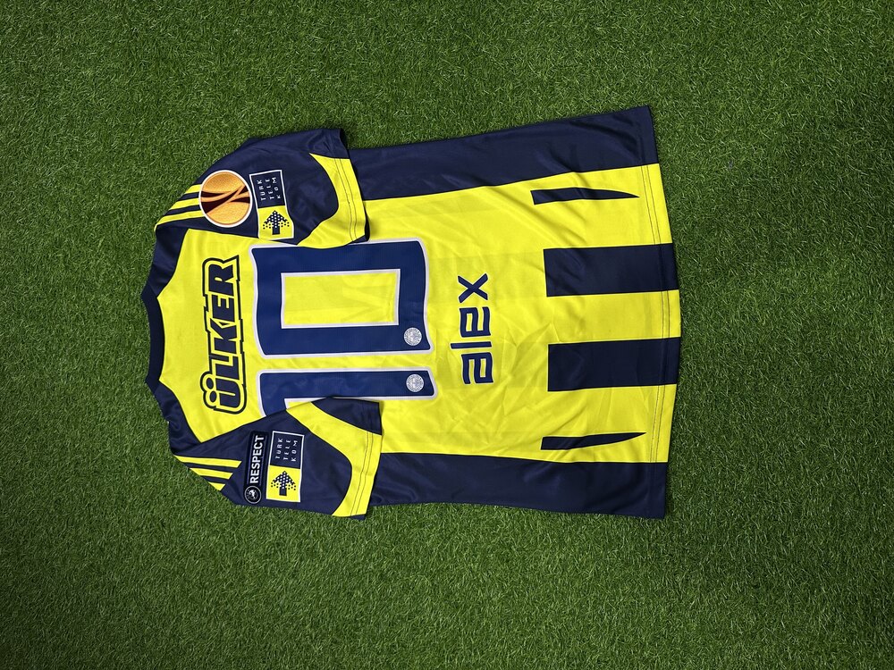 Orijinal 09/10 Sezonu Alex de Souza Avrupa Ligi S beden