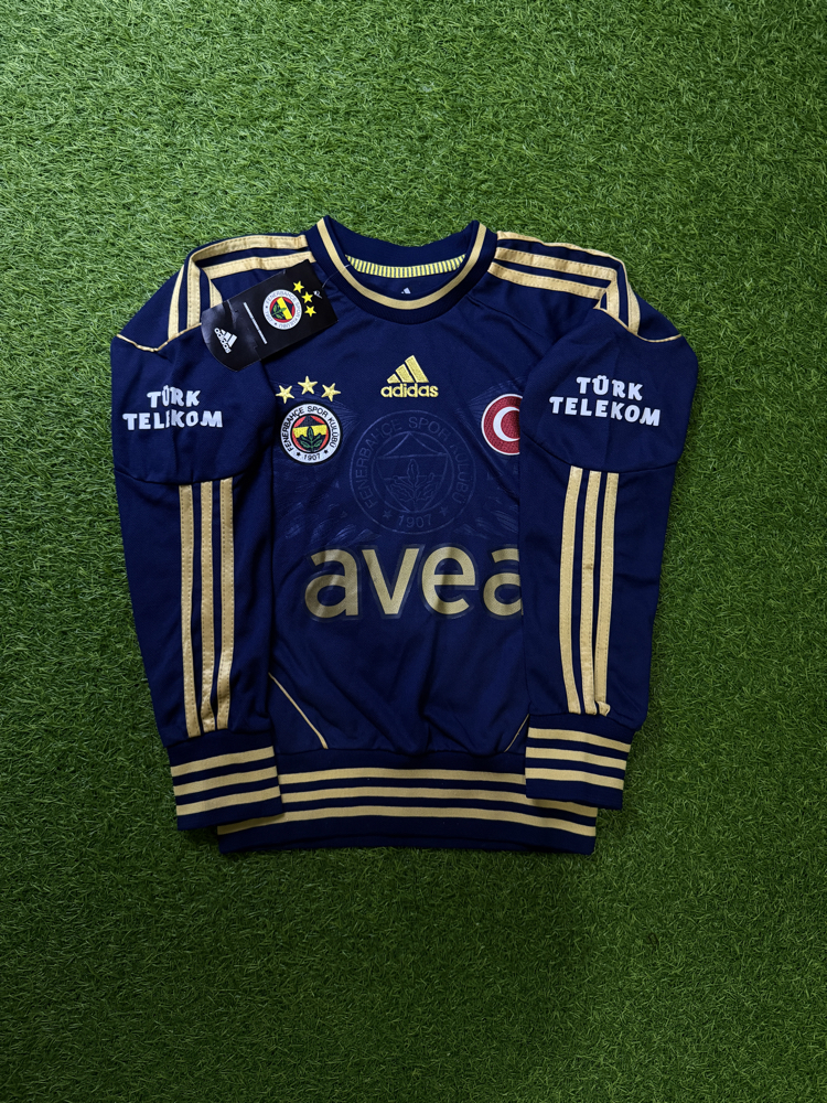 Orijinal 10/11 Sezonu Fenerbahçe Sweatshirt Etiketli