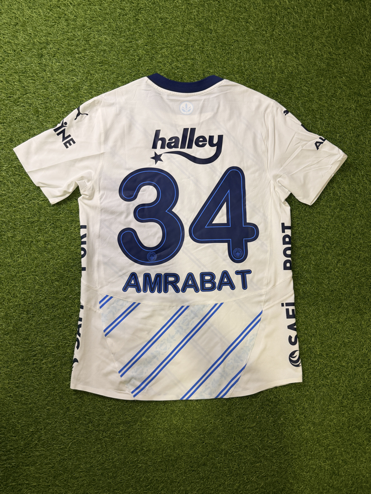 Orijinal 24/25 Sezonu Sofyan Amrabat Maç Versiyon Fenerbahçe Forması S beden