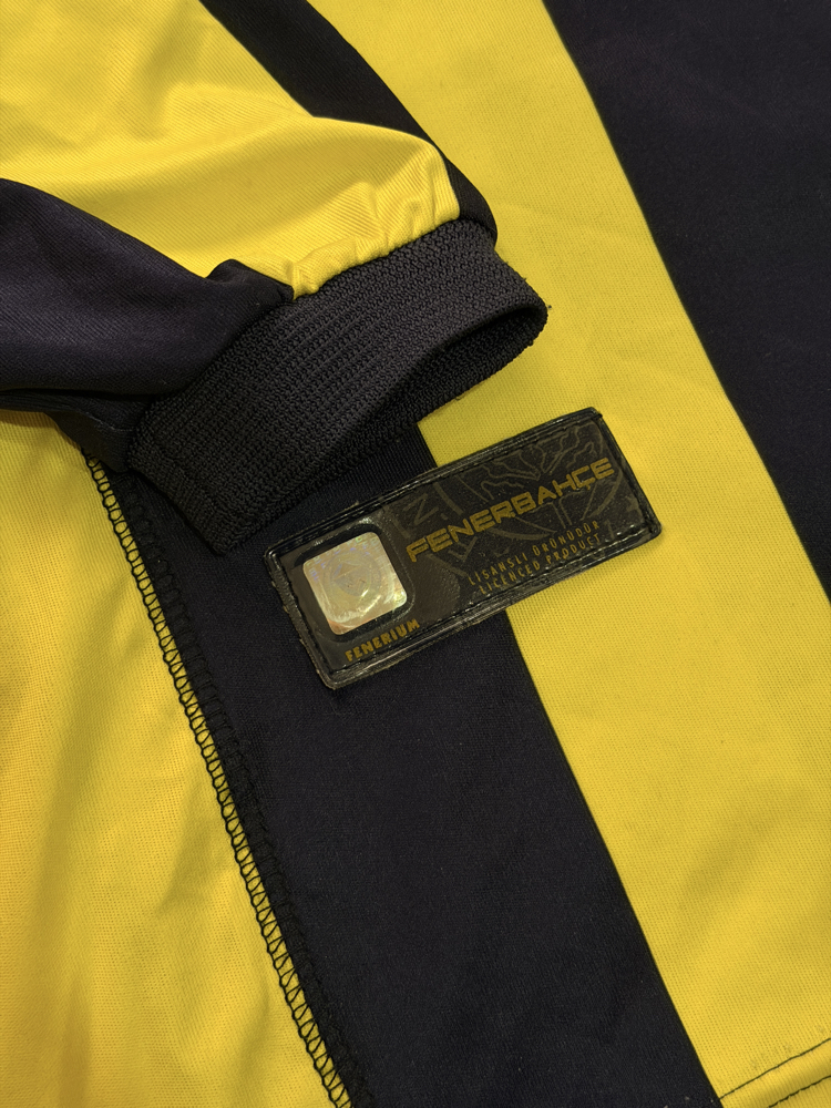Orijinal 03/04 Sezonu Van Hooijdonk Fenerbahçe Uzun Kollu Forma XL beden