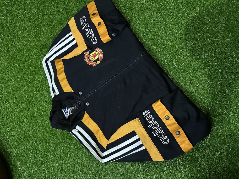 Orijinal 90’lar Manchester United Vintage Adidas Jacket S beden