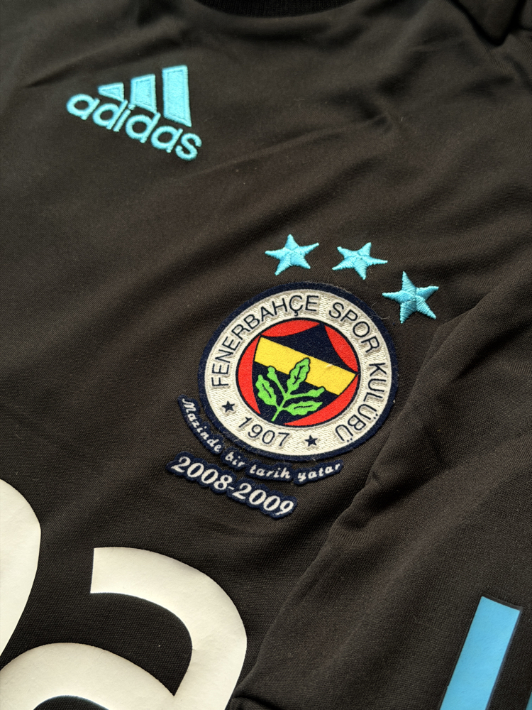 Orijinal 08/09 Sezonu Volkan Demirel Maçta Giydiği Islak İmzalı Fenerbahçe Forması M beden