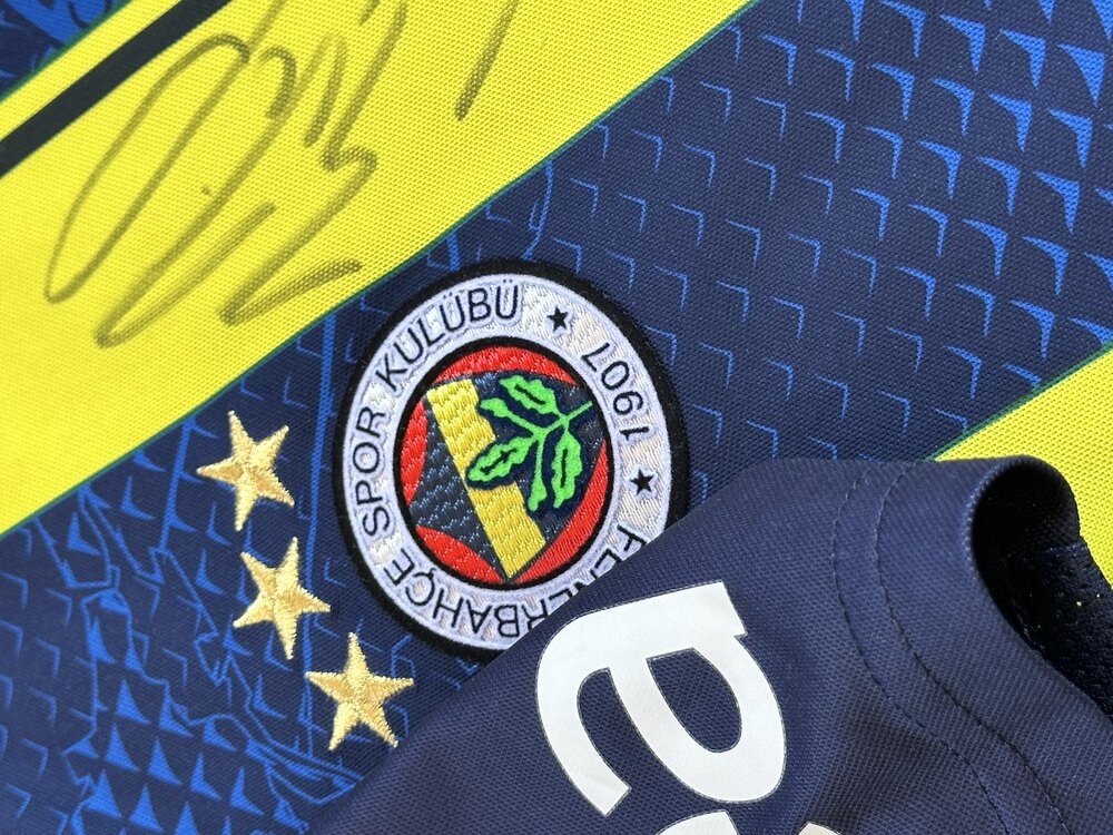 Orijinal 12/13 Sezonu Islak İmzalı Caner Erkin Maç Forması M beden
