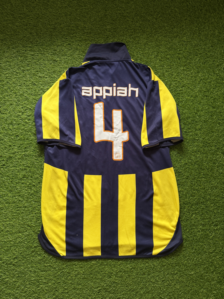 Orijinal 06/07 Sezonu 100. Yıl Stephen Appiah Çubuklu Fenerbahçe Forma M beden